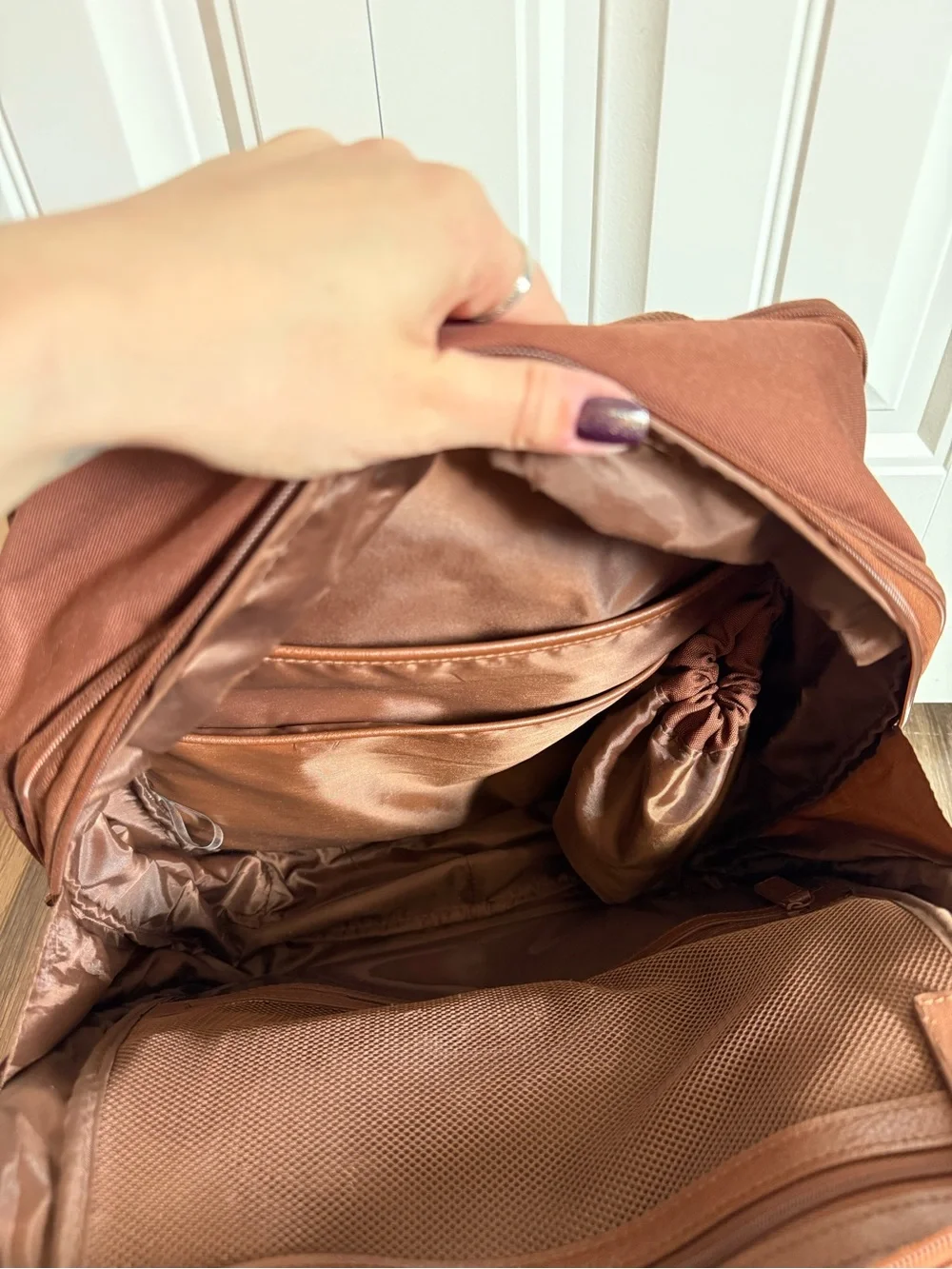 BEIS Maple Expandable Backpack - - Picture 5 of 10